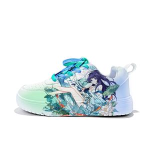 Вчерашние холодные цикады Легкие и дышащие низкие кеды для скейтборда унисекс, White-ZLA5015D