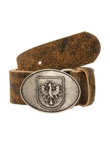 Ремень Manid Lederwaren, темно-коричневый