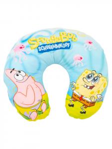 SpongeBob Дорожная подушка для шеи в виде медузы с изображением Губки Боба Квадратные Штаны, разноцветная