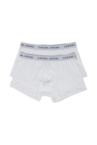 Боксеры CASUAL FRIDAY 2-er Stück Pack Boxershorts Trunks Set Basic Unterwäsche NORH, белый