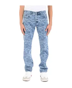 Обычные джинсы из денима с брей Dondup, синий