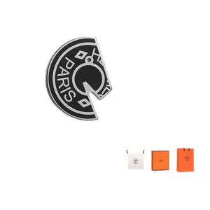 Карусельная брошь унисекс HERMES