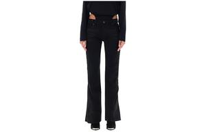 Джинсы расклешенные регулируемые Y/Project, черный