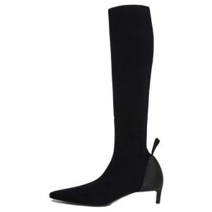 Ботинки Courrèges с заостренным носком для женщин COURREGES, черный