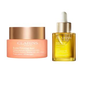 Jiaoyunshi орхидея комфорт защитное масло восстанавливающее эластичность набор для ухода за кожей увлажняет и питает 30мл+50мл CLARINS