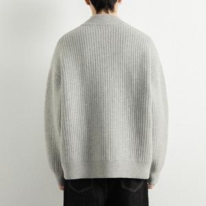 Кардиган Unisex с воротником-стойкой ZIAREL, jet черный