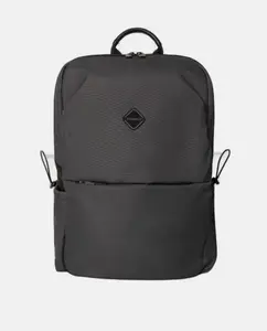 Мужской рюкзак с логотипом в виде ромба и боковыми карманами Hackett, серый