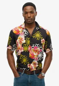 Гавайская курортная рубашка Superdry & Co, Asanoha Black