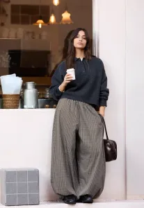 Брюки Bershka, Dark Green