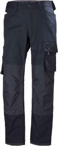 Рабочие брюки Helly-Hansen Workwear Oxford для мужчин с двусторонним растяжением, усиленными регулируемыми наколенниками и карманом на бедре Helly Hansen, Navy