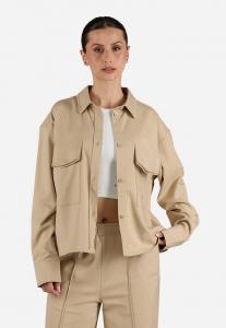 Блуза Pegador NILAY OVERSIZED OVERSHIRT, Cappuccino/Brown