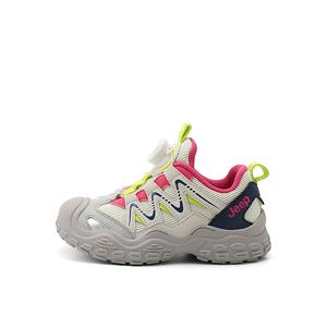 Jeep Детские повседневные кроссовки Rose Red/fluorescent Green