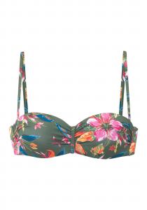 LASCANA Бюстгальтер балконет в цвете оливковый