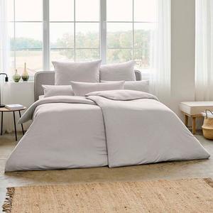 Estella Atelier - Постельное белье Mako интерлок трикотаж Takoma цвет серебро размер 155х220+80х80