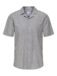 Рубашка Slim Fit на пуговицах Only & Sons Cantley, серый