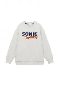 Детская толстовка Mango Kids, Mottled Grey