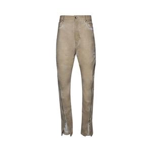 Брюки Rick Owens DRKSHDW Bolan Banana Pants 'Parchment', желто-коричневый