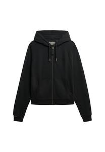 Толстовка с капюшоном на молнии Superdry, черный