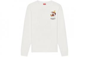 KENZO Футболка SS24 мужская серая белая