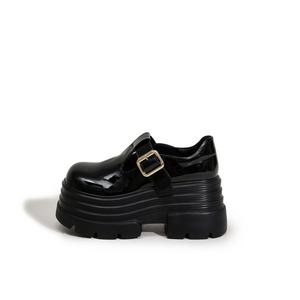 Milan love song Женские повседневные туфли на один каблук черные, цвет Black