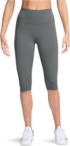 Женские леггинсы-капри Dri-FIT One с высокой талией Nike, Smoke Grey/Heather
