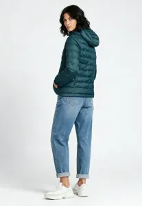 Простая легкая утепленная зимняя куртка Mira Paris, Dark Green