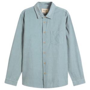 Рубашка вельвет Direction Folk, dusty зеленый