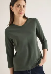 Простая футболка с длинными рукавами Cecil, Grün
