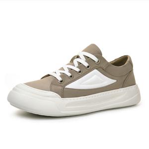 Износостойкие и легкие низкие скейтбордские туфли для мужчин LINSEN, хаки