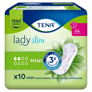 Специализированные гигиенические прокладки, 10 шт./1 упаковка. Tena Lady slim mini
