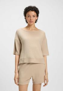 Пижамная рубашка OTTOMAN BOSS, бежевый