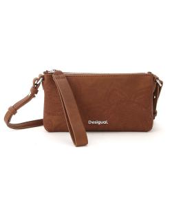 Кошелек с вышитой цветочной ручкой