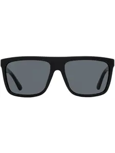 Солнцезащитные очки в массивной квадратной оправе Gucci Eyewear, черный