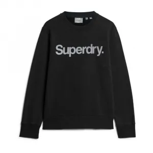 Толстовка Superdry Core Logo City Loose, черный