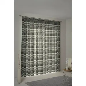 Штора Benewitz с многослойной лентой, 1 шт. Wirth, Moosgrün