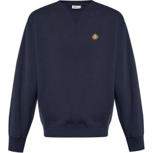 Свитер с вышитым логотипом BALLY, синий