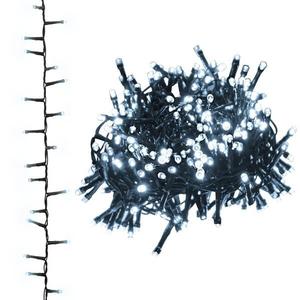 Светодиодная гирлянда vidaXL 3013554, 1x1x6500 см цвет dunkelgrün/reinweiß