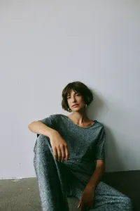 Футболка с принтом verronapw ts Part Two, Black Shimmer