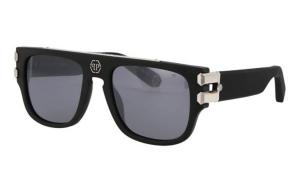 Чёрные солнцезащитные очки Pure Pleasure London PHILIPP PLEIN