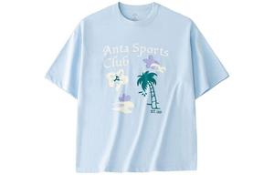 Футболка Life Collection женская, цвет «водное небо» Anta