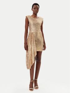 Коктейльное платье стандартный крой 511FD14008 Gaudi, золотой