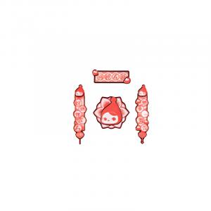 Мини-наклейки на холодильник с новогодними парными надписями, мистик бокс, одиночный мистик бокс/полный набор 12 шт POP MART