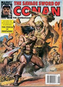 The Savage Sword of Conan No. 188 : August 1991 (Marvel Comics)