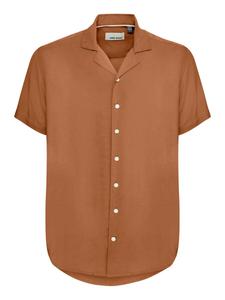 Рубашка обычного кроя на пуговицах BLEND, цвет Caramel