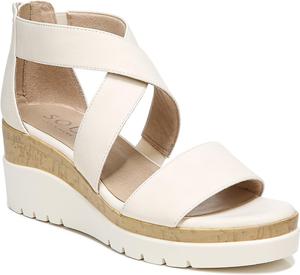 Женские сандалии на танкетке Naturalizer Soul, Goodtimes, бежевый