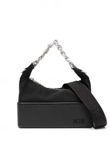 Маленькая сумка-тоут Matilda с логотипом GCDS, черный