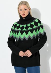 Джемпер Ulla Popken Jumper, Apple Green/Green