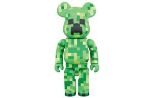 BE@RBRICK Bearbrick Creeper Green