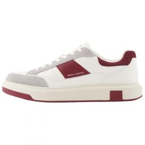 ARMANI EXCHANGE Кроссовки AE Low top Skateboard Shoes мужские красные белые