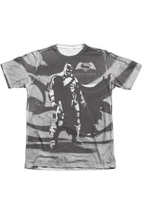 Футболка с коротким рукавом Batman V Superman Batman Contrast Adult Poly/Cotton Gildan, белый